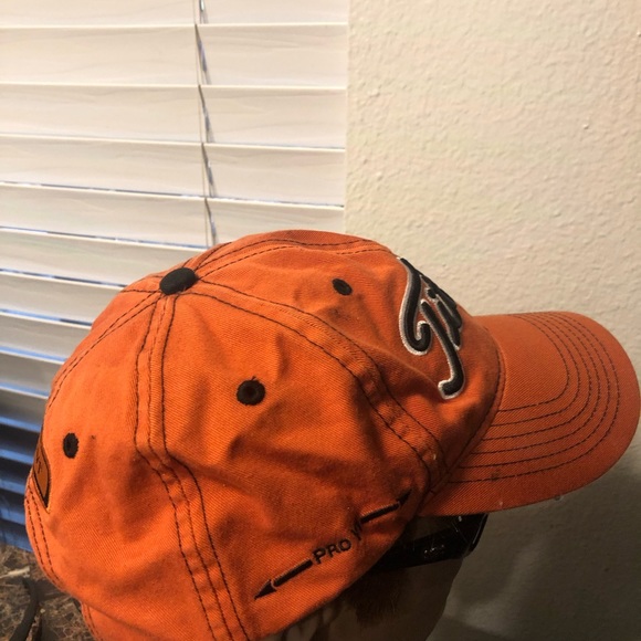 Titleist Pro V1 Men’s Orange Weather Strapback Golf Cap Adult OSFA - Picture 9 of 16